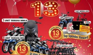 Undian Rejeki 13th Depo Bagoes Bangunan Berhadiah Motor & Sepeda