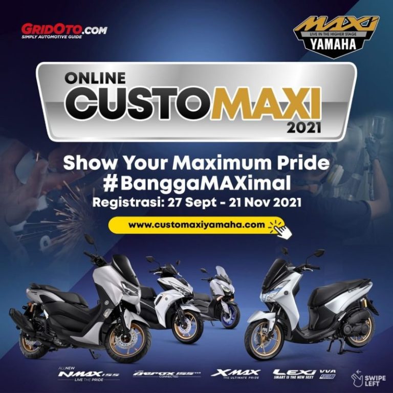 Kontes Modifikasi Motor Online Yamaha Maxi Berhadiah Ratusan Juta