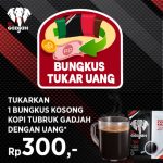 Promo Tukar Bungkus Kopi Gadjah & Caffino Jadi Uang