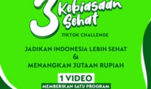 3 Kebiasaan Sehat Tiktok challenge