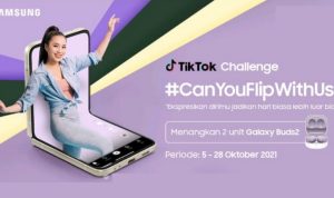 Flip With Us TikTok Challenge Berhadiah Samsung Galaxy Buds2