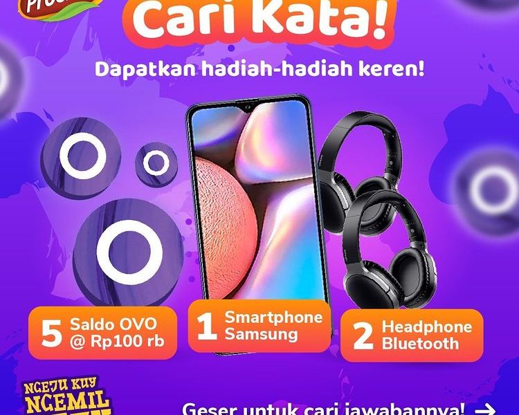Giveaway Cari Kata Prochiz Berhadiah HP Samsung, Headphone & OVO