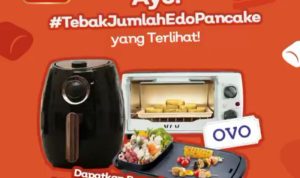 Giveaway Tebak Edo Pancake Berhadiah Air Fryer, Oven, Hotpot & Uang