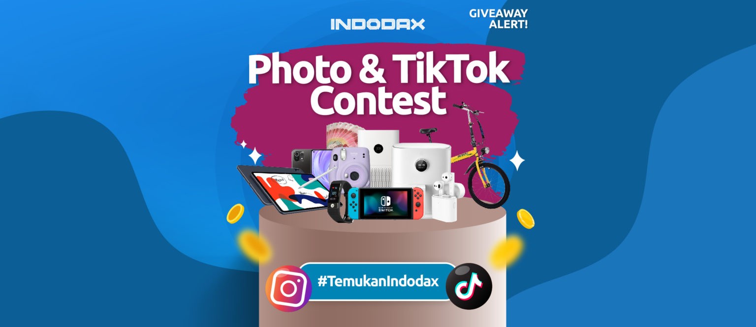 Indodax Photo & TikTok Contest Berhadiah Total Puluhan Juta Rupiah!