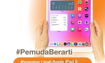 Kuis BTPN Pemuda Berarti Berhadiah iPad 9 & E-Wallet Total 2 Juta Rupiah