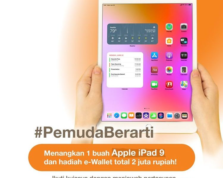 Kuis BTPN Pemuda Berarti Berhadiah iPad 9 & E-Wallet Total 2 Juta Rupiah