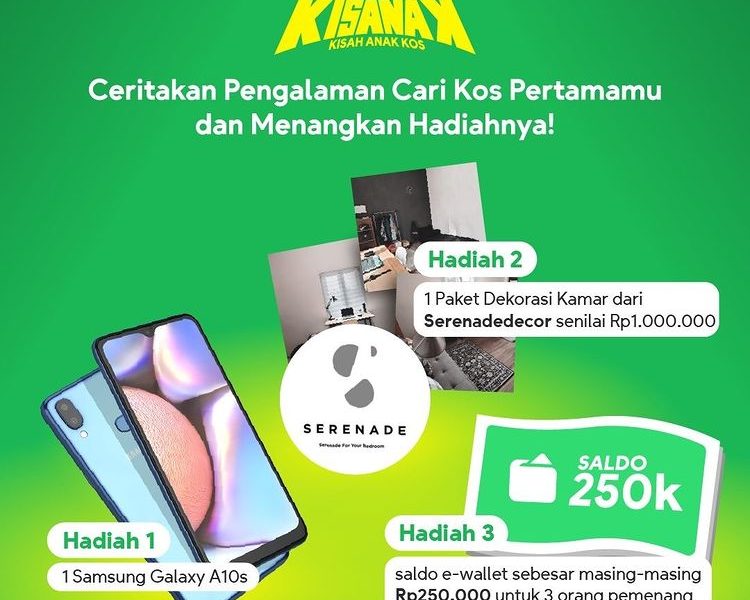 Kuis Cerita Cari Kos Pertama Berhadiah SAMSUNG Galaxy A10s