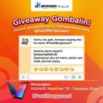 Kuis Gombalin Datascrip Mall Berhadiah 1 unit Huawei MatePad T8