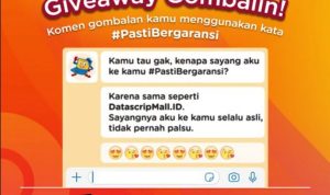 Kuis Gombalin Datascrip Mall Berhadiah 1 unit Huawei MatePad T8