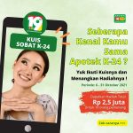 Kuis IG Filter Sobat K-24 Berhadiah Total 2,5 Juta Untuk 10 Pemenang