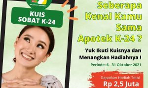 Kuis IG Filter Sobat K-24 Berhadiah Total 2,5 Juta Untuk 10 Pemenang