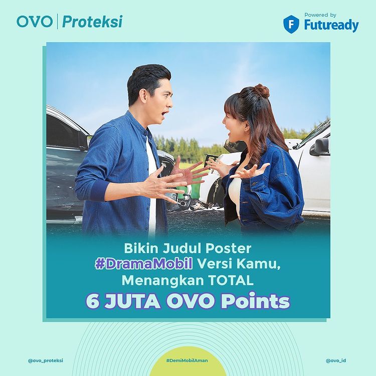 Kuis Judul Poster Drama Mobil Berhadiah Total 6 Juta OVO Points