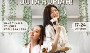 Kuis Kopi Laka Laka Berhadiah Uang & Voucher Total 1 Juta Rupiah