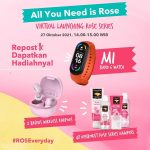 Kuis Repost Herborist Rose Series Hadiah Mi Band 6, Earpods & Hampers