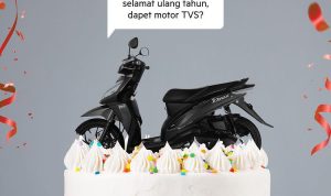 Kuis Ucapan Ultah OYO Rooms Berhadiah Sepeda Motor TVS