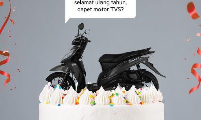Kuis Ucapan Ultah OYO Rooms Berhadiah Sepeda Motor TVS