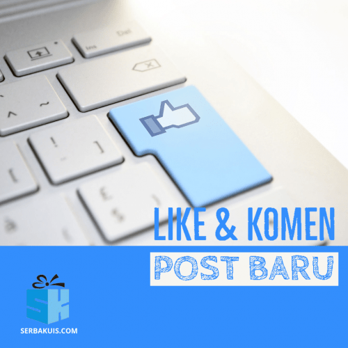 Like dan komentar giveawayLike dan komentar giveaway