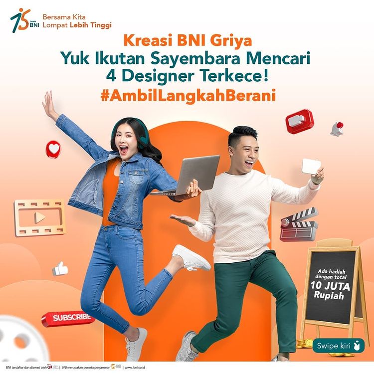 Lomba Desain Promosi BNI Griya Berhadiah Total 10 Juta Rupiah