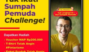 Lomba Filter IG Sumpah Pemuda Berhadiah Voucher MAP, Kaos & Produk