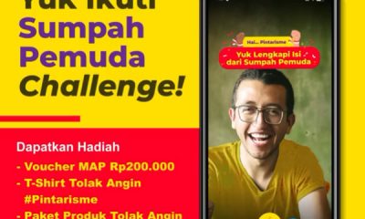 Lomba Filter IG Sumpah Pemuda Berhadiah Voucher MAP, Kaos & Produk