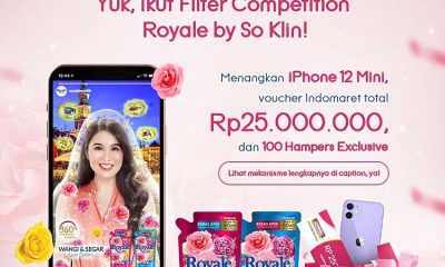 Lomba Filter Royale x Indomaret Hadiah iPhone 12 Mini, Voucher 25 Juta, dll