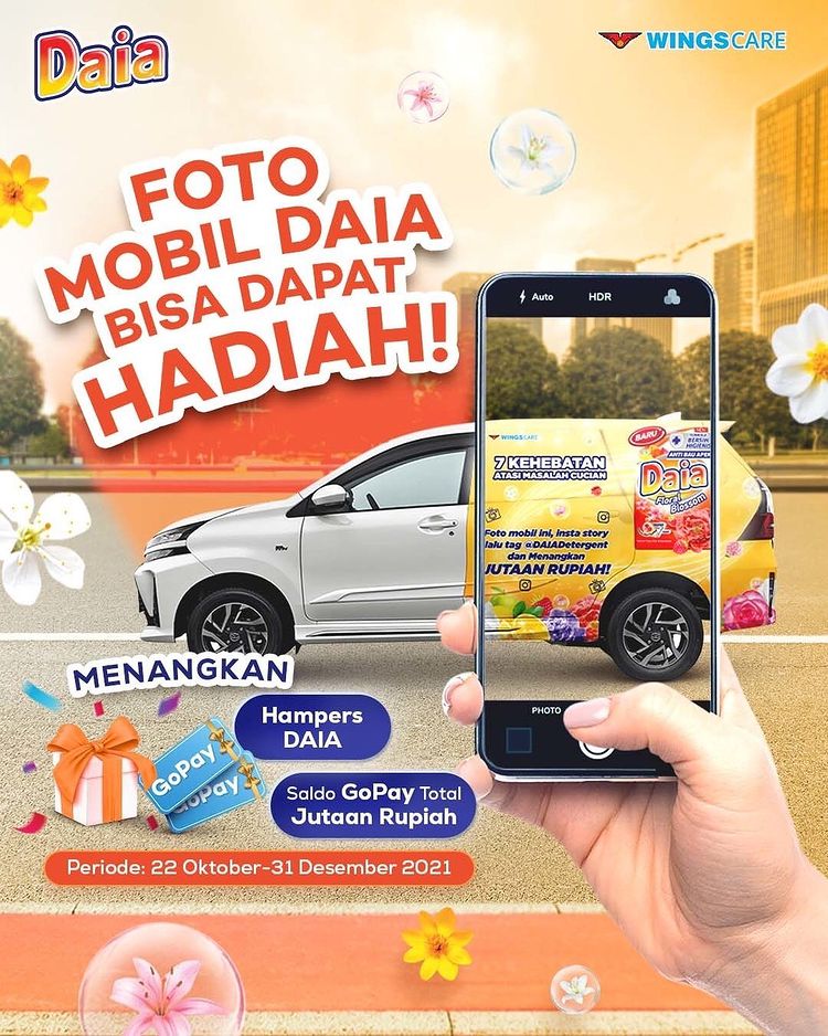 Lomba Foto Mobil Daia Terbaru Berhadiah Gopay Jutaan Rupiah & Hampers