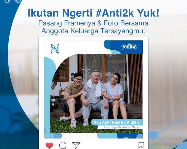 Lomba Foto Twibbon #ANTI2K Berhadiah Fitbit, Air Fryer & Pioneer Bluetooth