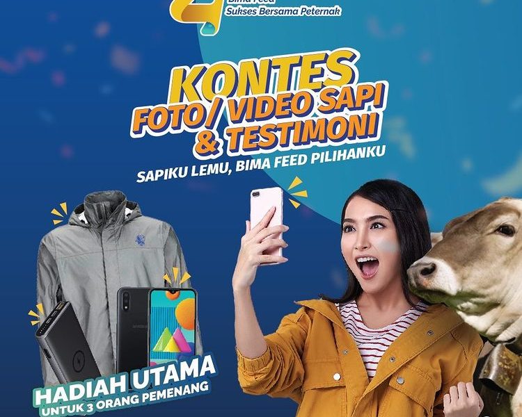 Lomba Foto Video Sapi Berhadiah SAMSUNG A02, PB Aukey & Jaket