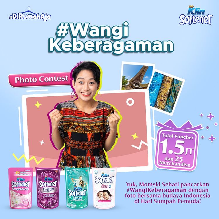 Lomba Foto Wangi Keberagaman Berhadiah OVO 1.5 Juta & 25 Merch