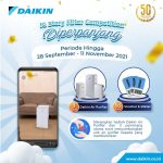 Lomba IG Story Filter Berhadiah 3 Daikin Air Purifier & 16 Voucher E-Wallet