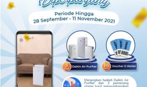 Lomba IG Story Filter Berhadiah 3 Daikin Air Purifier & 16 Voucher E-Wallet