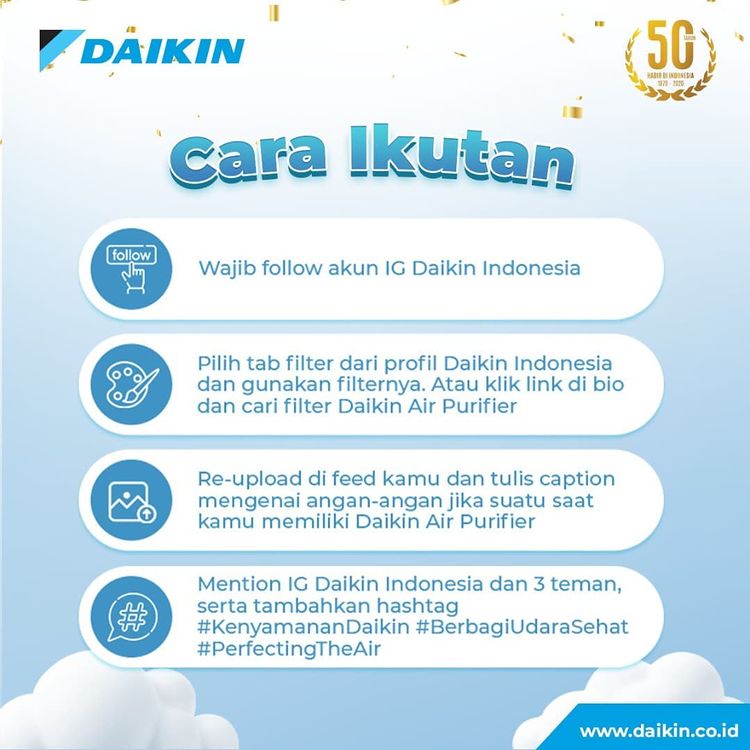 Lomba IG Story Filter Berhadiah 3 Daikin Air Purifier & 16 Voucher E-Wallet (3)