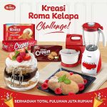 Lomba Kreasi Dessert Roma Kelapa Berhadiah Puluhan Juta Rupiah