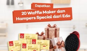 Lomba Kreasi Edo Puff Pastry Berhadiah 20 Wafle Maker + Hampers