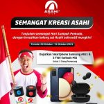 Lomba Kreasi Kaleng Cat Asahi Berhadiah HP SAMSUNG A02s