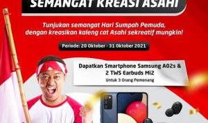 Lomba Kreasi Kaleng Cat Asahi Berhadiah HP SAMSUNG A02s
