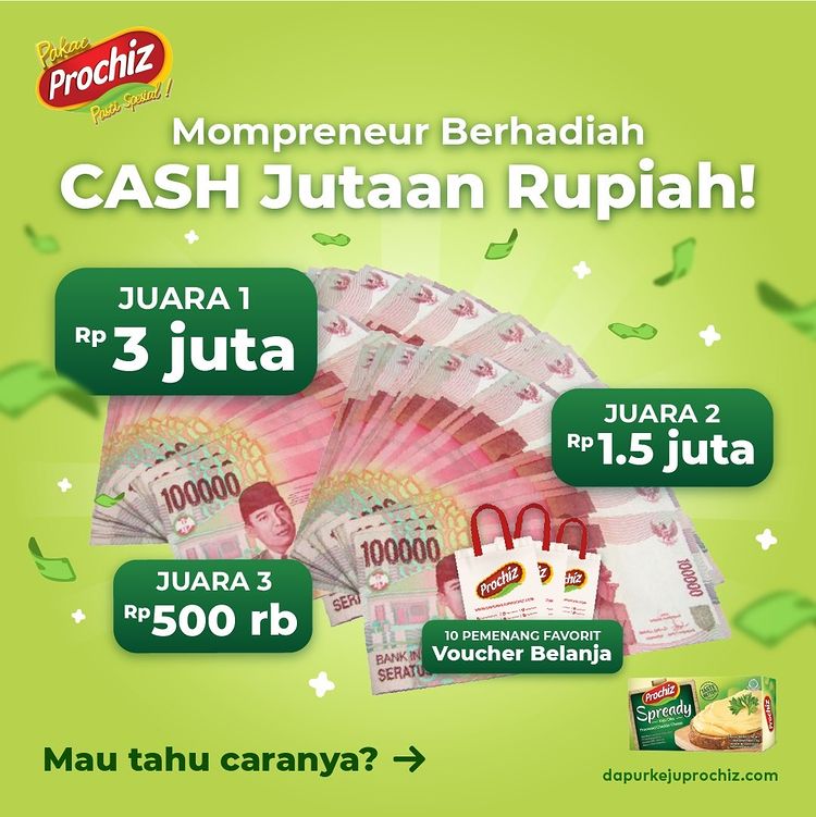 Lomba Kreasi Menu Jualan Prochiz Berhadiah 5 Juta & Voucher