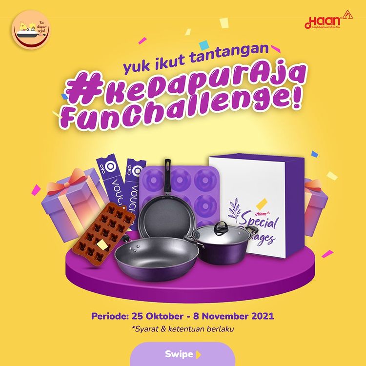 Lomba Kreasi Pudding Jelly Haan Berhadiah Peralatan Dapur Menarik!