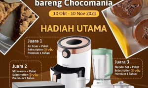 Lomba Kreasi Resep Chocomania Berhadiah Air Fryer, Microwave, Blender