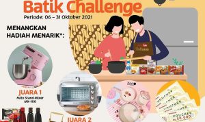 Lomba Masak Batik Berhadiah Stand Mixer, Oven, Glow Pan & Voucher