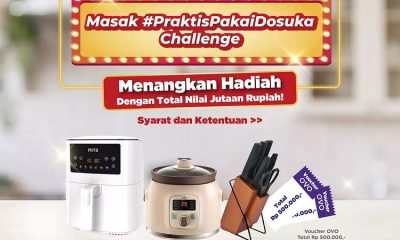 Lomba Masak Praktis Pakai Dosuka Berhadiah Air Fryer, Slow Cooker, dll