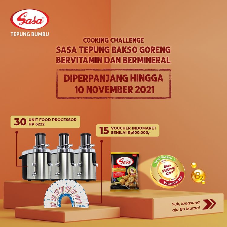 Lomba Foto Rejeki Ibu Sehat Sasa Berhadiah Samsung A71, Air Purifier, dll diperpanjang