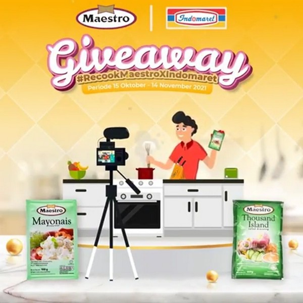 Lomba Recook Maestro Berhadiah Emas, Chopper, Air Fryer & E-Wallet