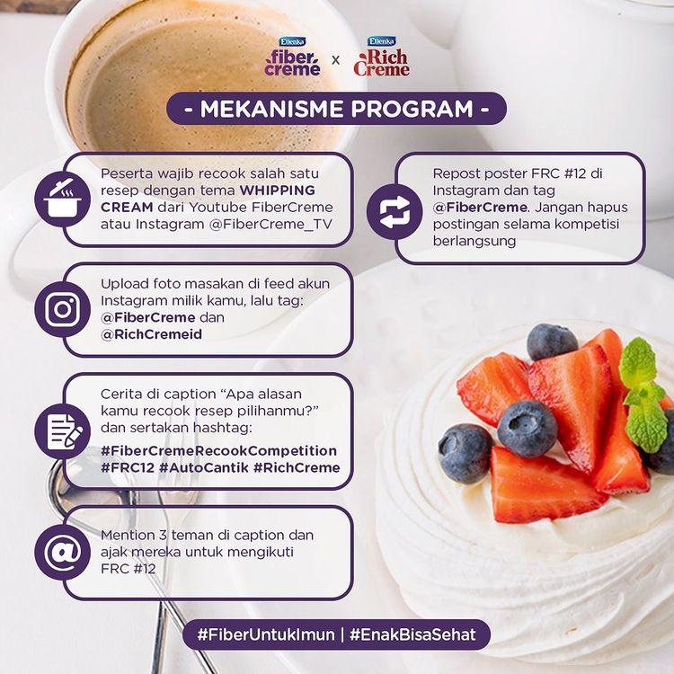 Lomba Recook Whipping Cream Berhadiah Produk + E-Money Total 6 Juta (2)