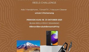 Lomba Reels Berani Berubah Hadiah HP 5G,TV & Vacuum Cleaner