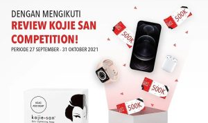 Lomba Review Kojie San Berhadiah iPhone 12 Pro, Apple Watch, Airpods, dll