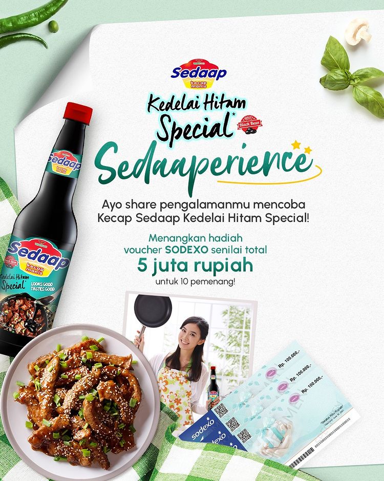 Lomba Testimoni Sedaaperience Berhadiah Voucher SODEXO Total 5 Juta