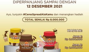 Lomba Video Ceres Spread Berhadiah Total 10 Juta Rupiah Diperpanjang