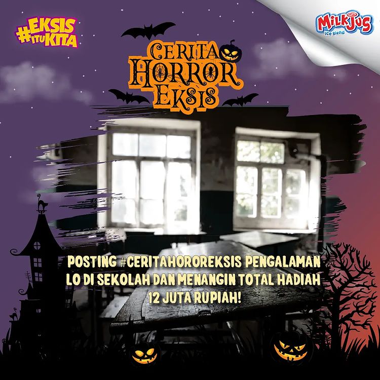 Lomba Video Cerita Horror Eksis Milkjus Berhadiah Total 12 Juta Rupiah