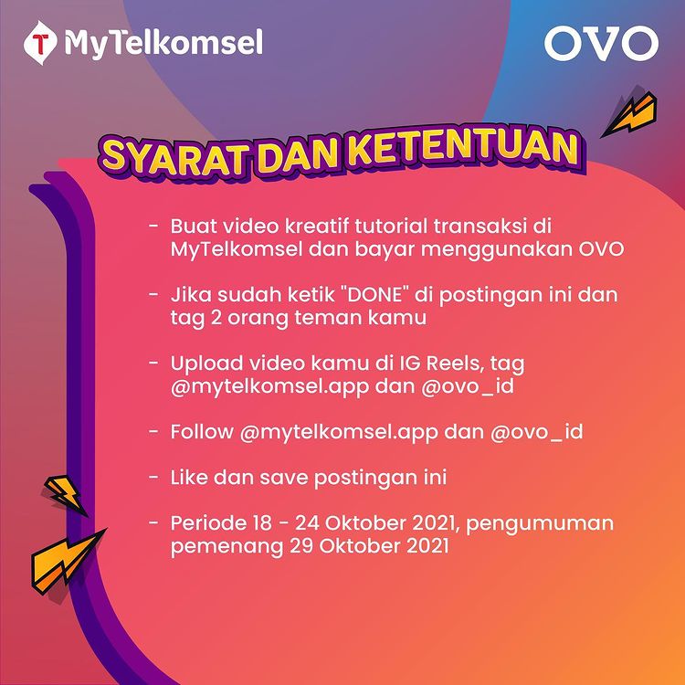 Lomba Video IG Reels MyTelkomsel Berhadiah iPhone 12 (2)
